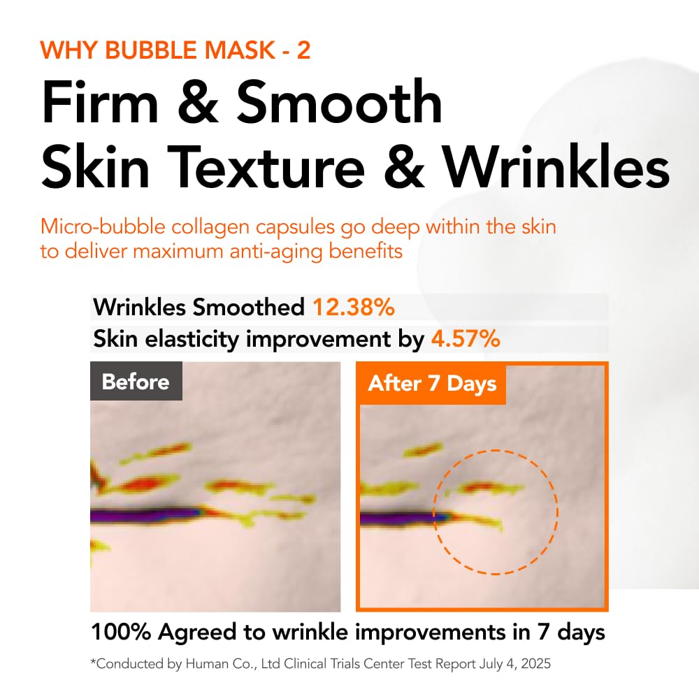 MENOKIN collagen-niacinamide mask label showcases key ingredients for skin support.