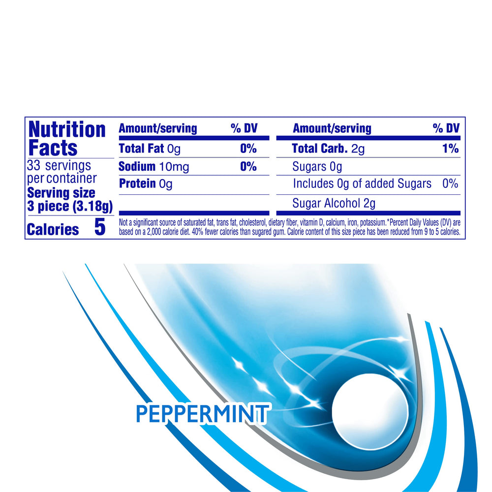 Mentos Always White on a desk with gum readily accessible for fresh breath.