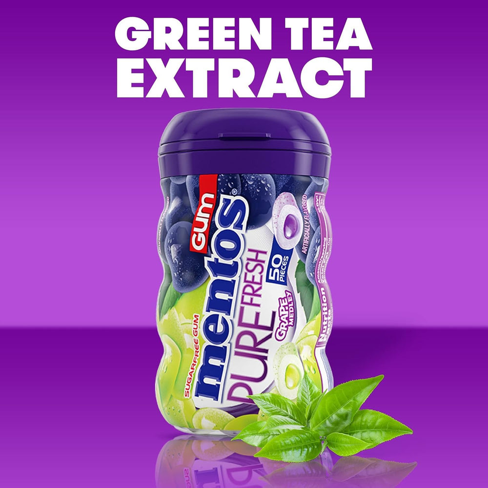 Mentos sugar-free gum for post-meal freshness anywhere.