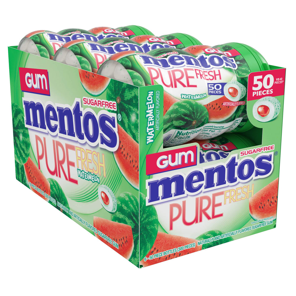 MENTOS on-the-go purse pack fits in bags for easy access anytime.