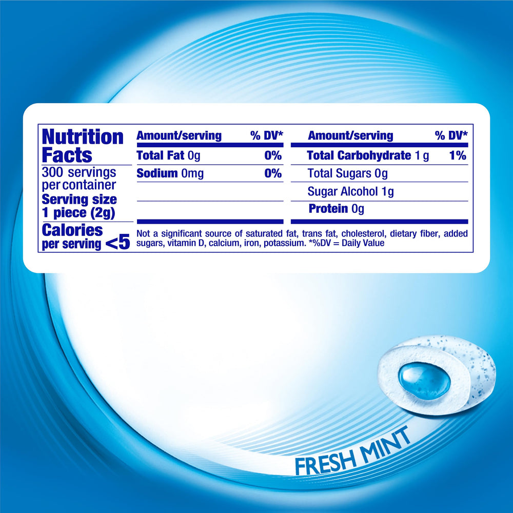 Mentos Pure Fresh resealable bulk bag ideal for grocery or home use