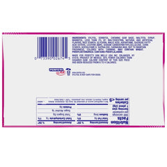 Close-up of Mentos Pure Fresh gum bottle label highlighting xylitol.