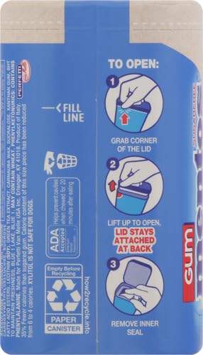 Mentos Pure Fresh Gum shows crunchy shell and soft mint center