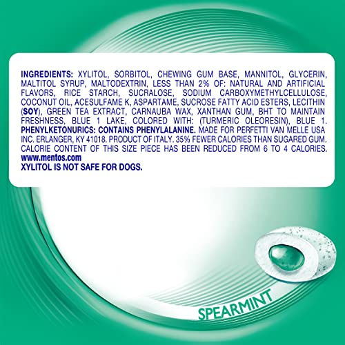 Mentos Pure Fresh recyclable paperboard bottle highlighting eco-friendly packaging