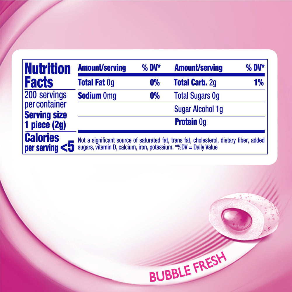 MENTOS Pure Fresh Spring Edition curvy bottle close-up showing easy-grip design