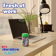 MENTOS Pure Fresh Watermelon gum shell and center offer a crunchy texture and refreshing finish.