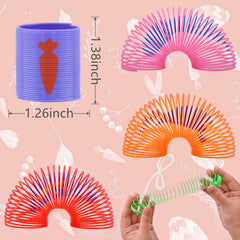 Menzcci Easter toy demonstrates strong elasticity for endless springing fun.