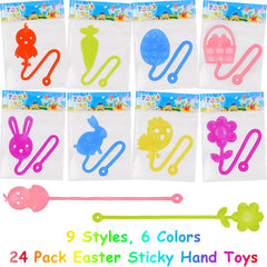Menzcci Easter sticky hand bunny, perfect for playful pranks and Easter baskets.