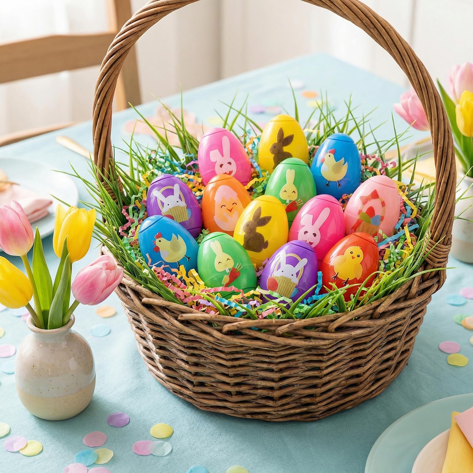 Menzcci family-party gift egg spinner adds a playful keepsake for celebrations.