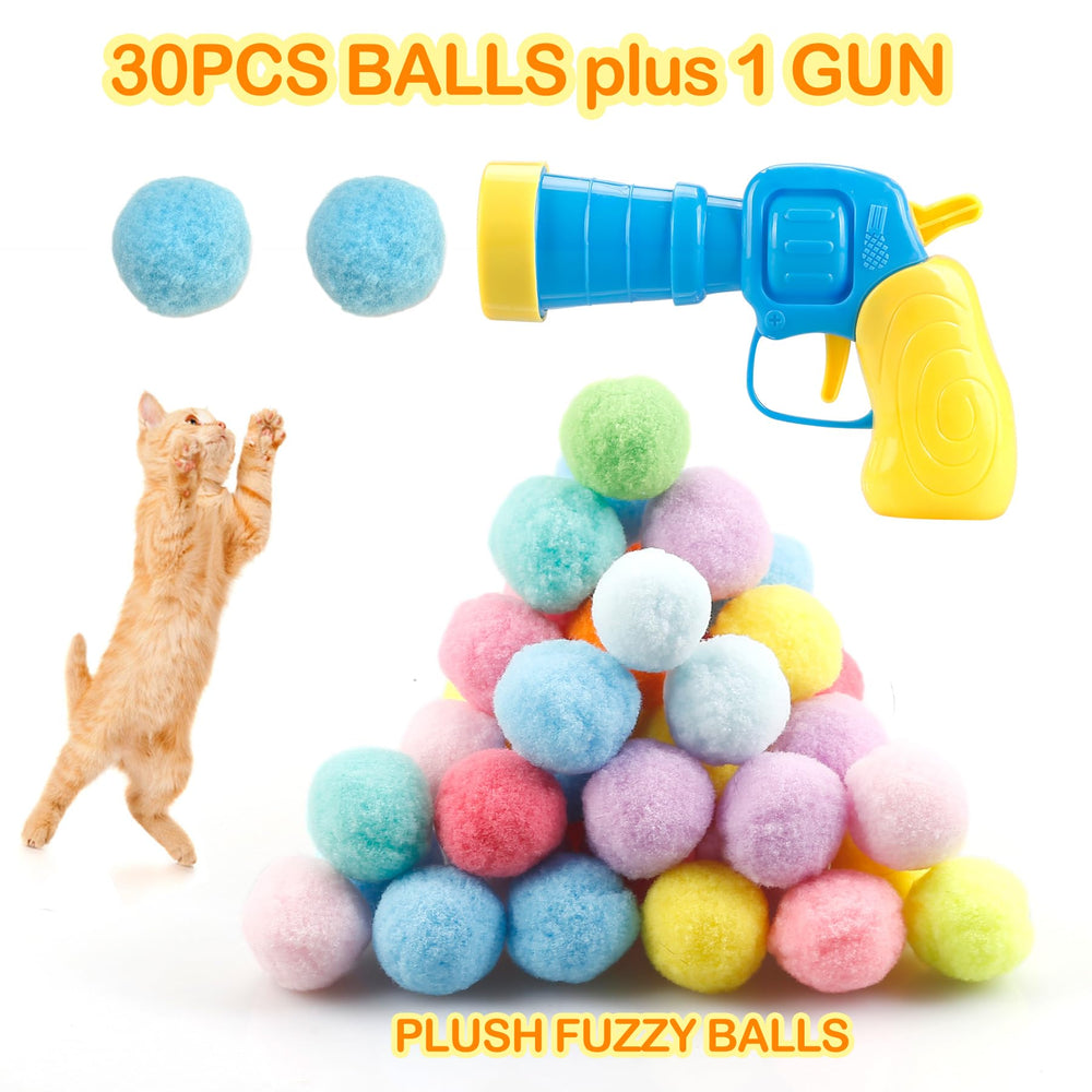 MeoHui safe non-toxic cat balls provide quiet play.