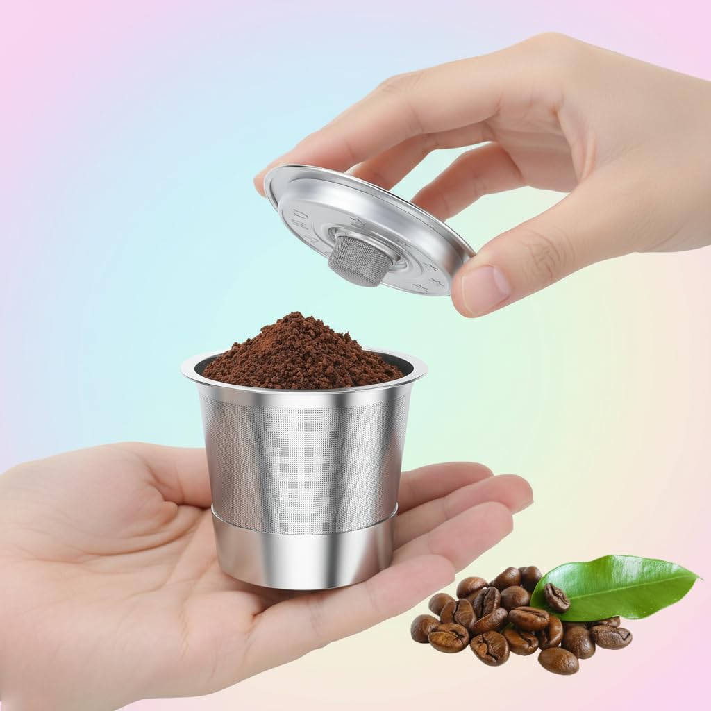 Meolibour micro-mesh filter enables smoother extraction and cleaner cups.