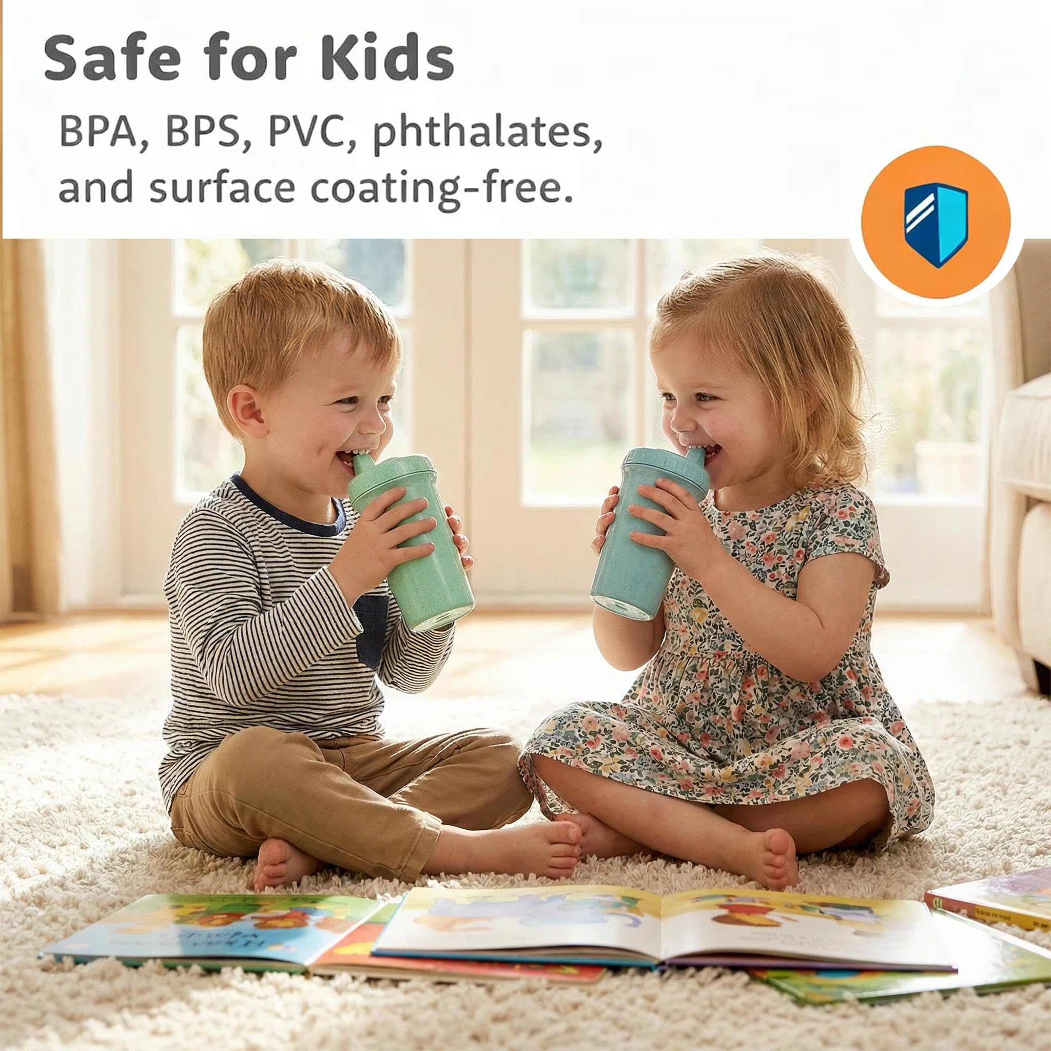 Meolibour stackable sippy cups save kitchen space