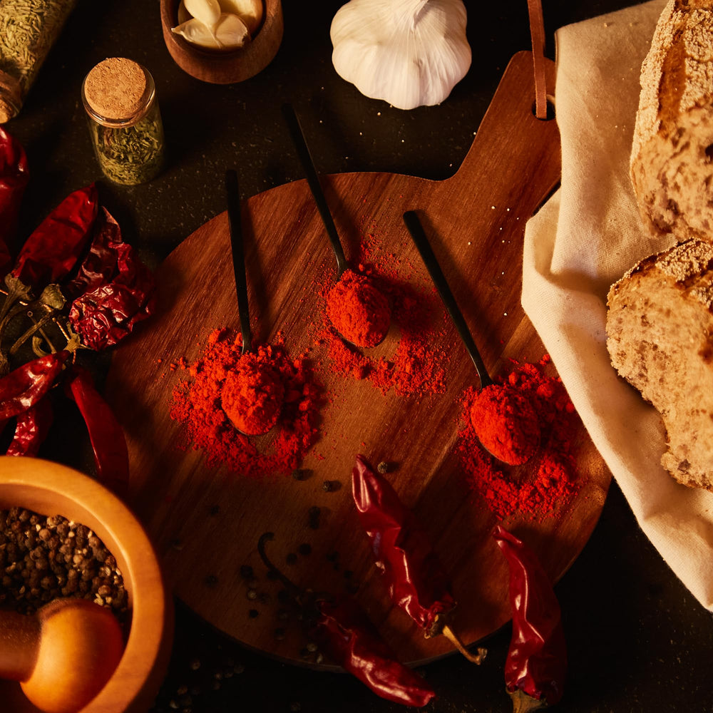 MEROPS Paprika dusting over savory stew demonstrates color and flavor boost.