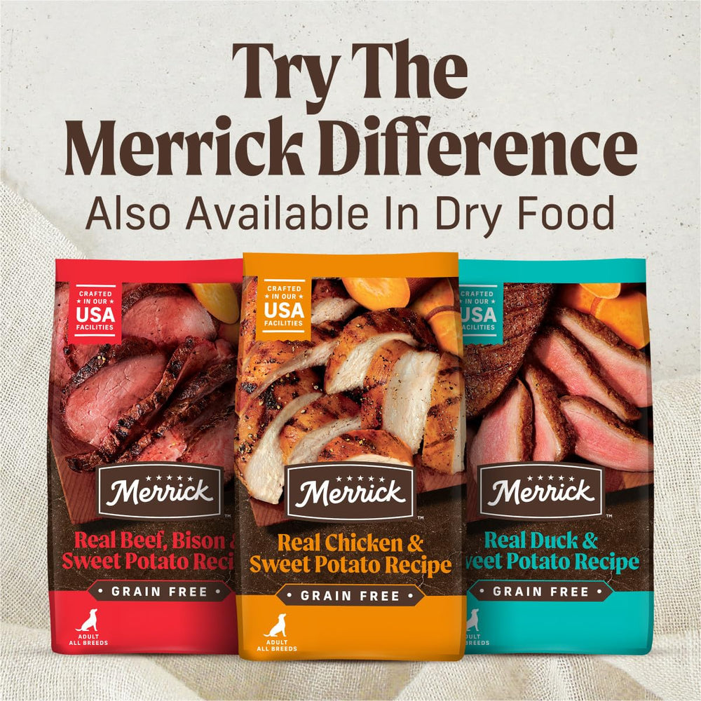 Merrick Cowboy Cookout can with beef and smoky gravy notes