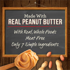 Merrick Pawsome Pnut Butter Cookie handcrafted in small batches for fresh flavor.