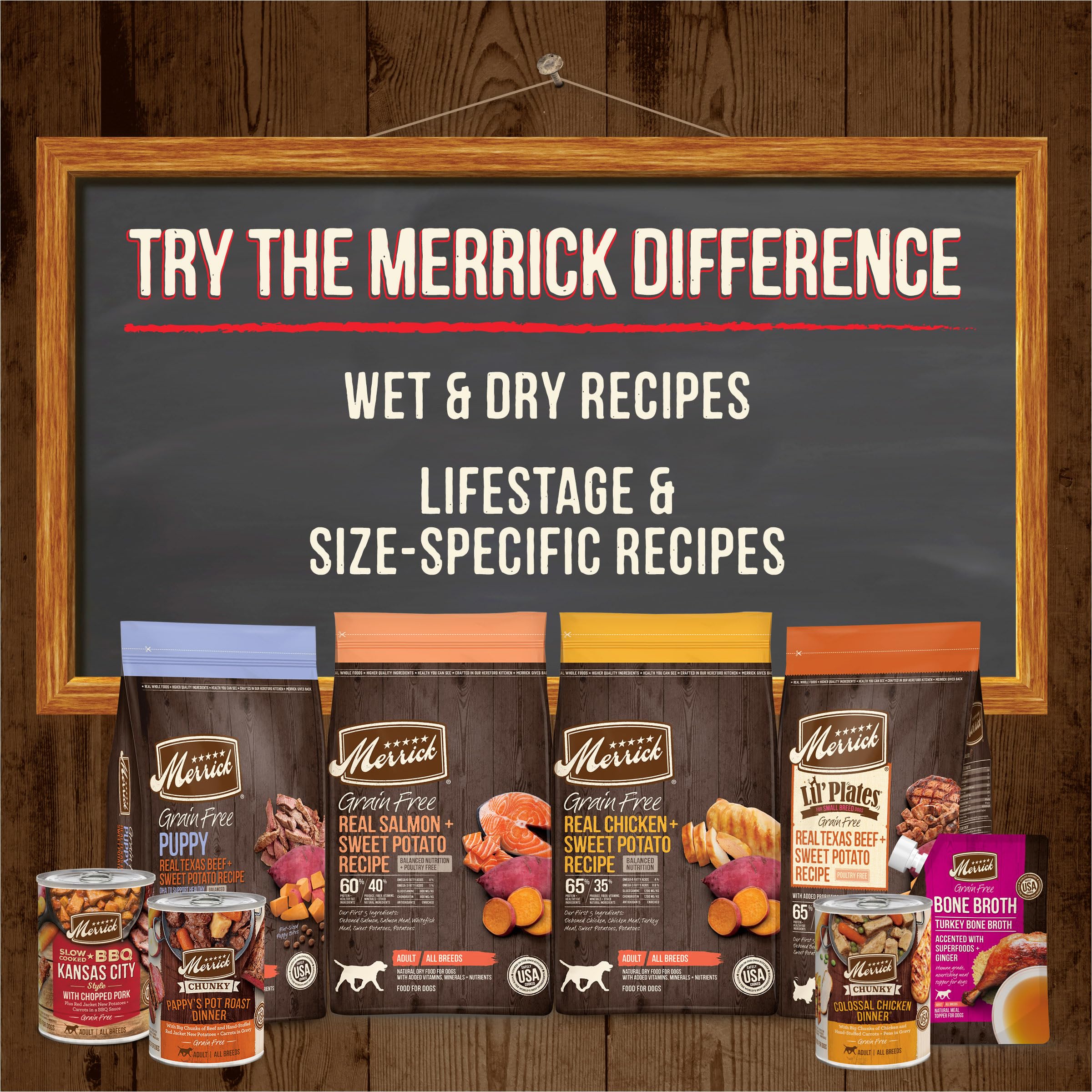 Merrick Pawsome Pnut Butter Cookie easy-to-break pieces for convenient snacks.