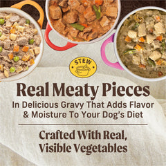 Merrick Pot Pie can featuring premium protein and savory gravy for flavor