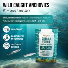 Merry Vita wild-caught anchovies highlight purity and mercury-free quality