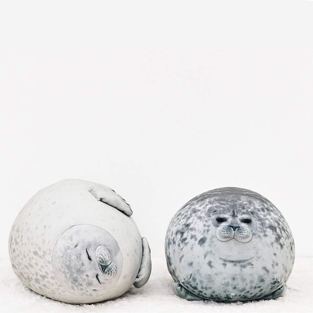 MerryXD Chubby Seal Pillow gift packaging suggests a thoughtful present