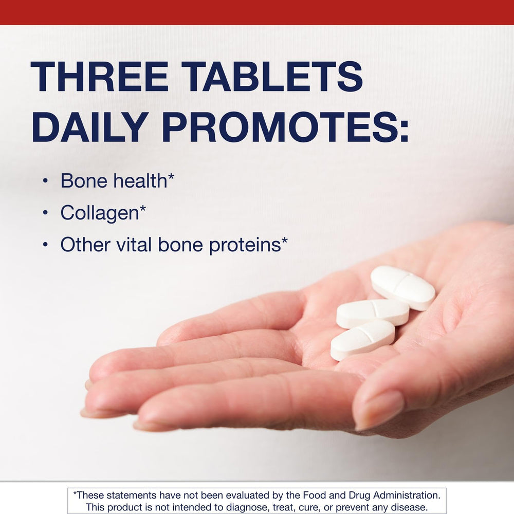 Metagenics MCHC calcium-phosphorus concept illustration highlighting bone density support.