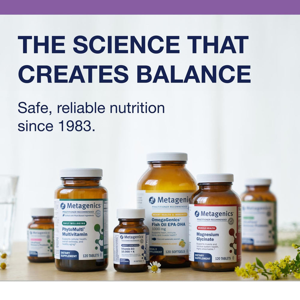 Metagenics MyoCalm Plus gluten-free vegetarian label for trusted quality.