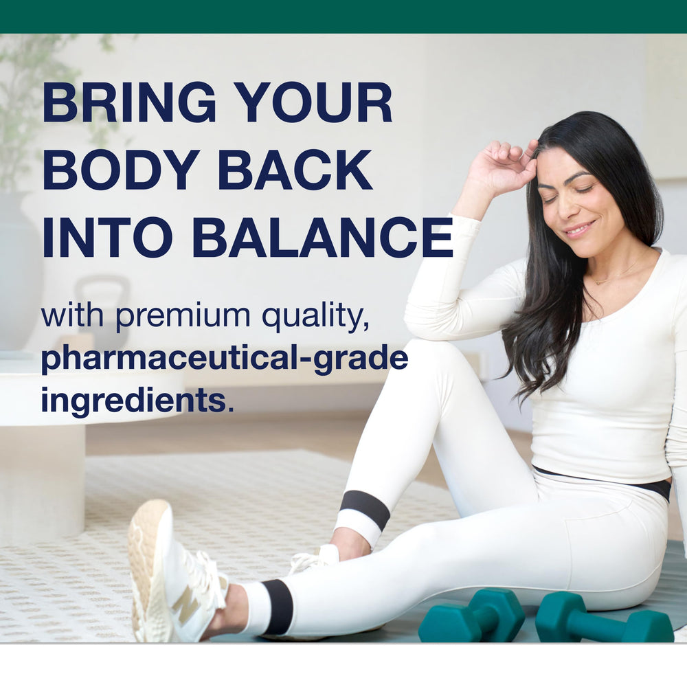 Practitioner-trusted multivitamin image suggests science-backed daily nutrition from Metagenics PhytoMulti Without Iron.