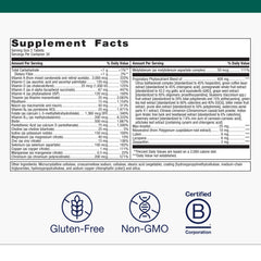 Poured PhytoMulti Without Iron tablets demonstrate easy daily intake in a cGMP-certified manufacturing standard.