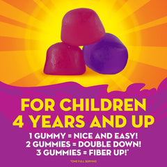 Metamucil Kids Fiber Gummies bottle showing 5g fiber per serving.