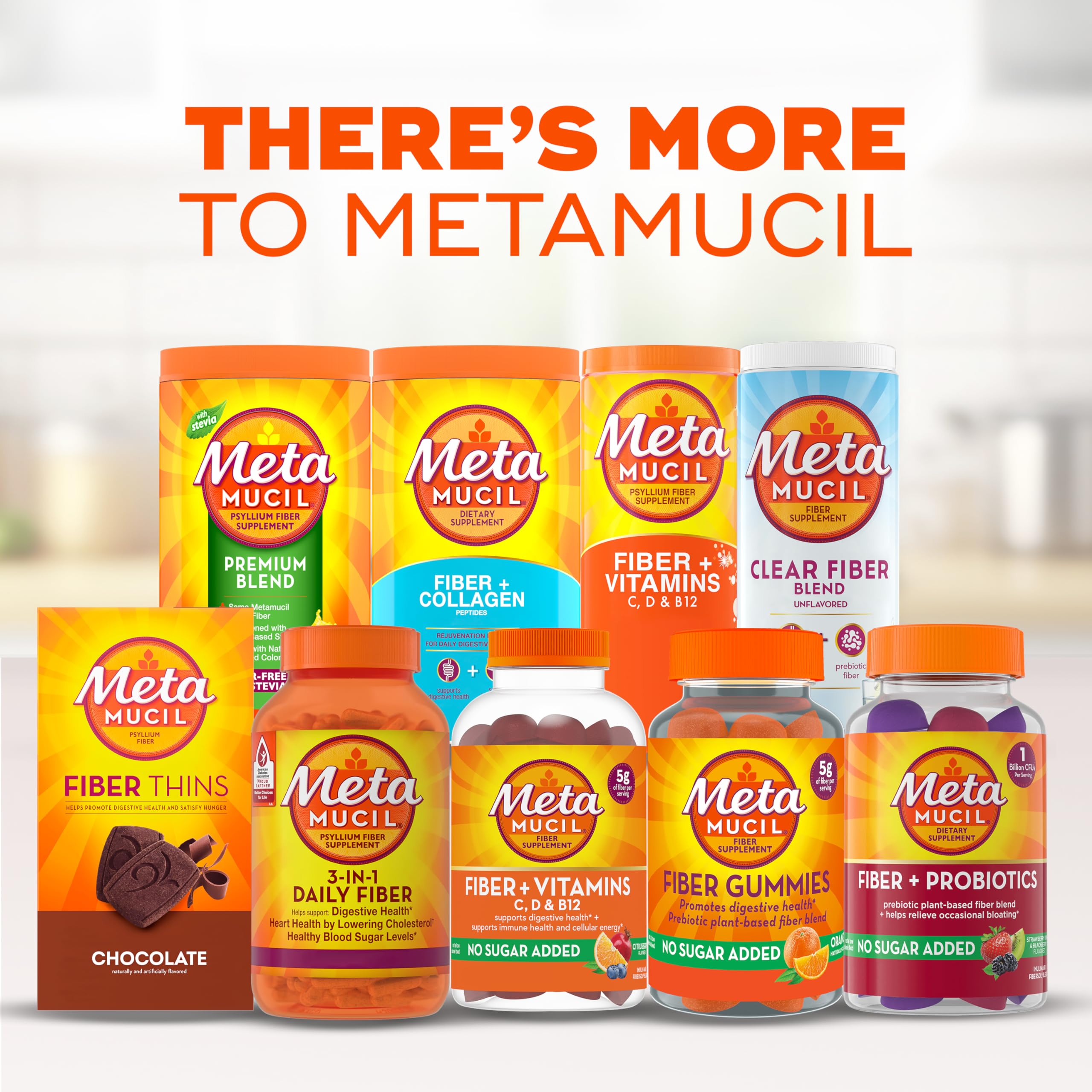 Metamucil Clear Fiber Blend breakfast use supports fiber intake