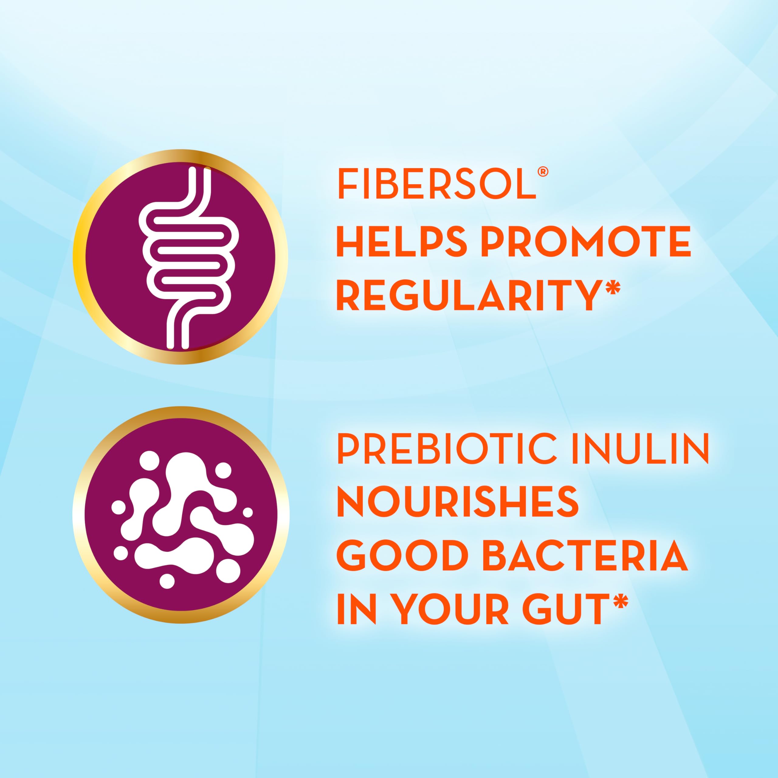 Metamucil Clear Fiber Blend smoothie mix blends smoothly for gut balance