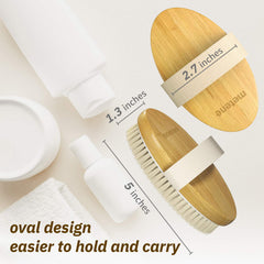 Metene bamboo handle with non-slip band for comfortable grip