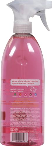 Method All-Purpose Cleaner Pink Grapefruit label closeup highlights cruelty-free badge.