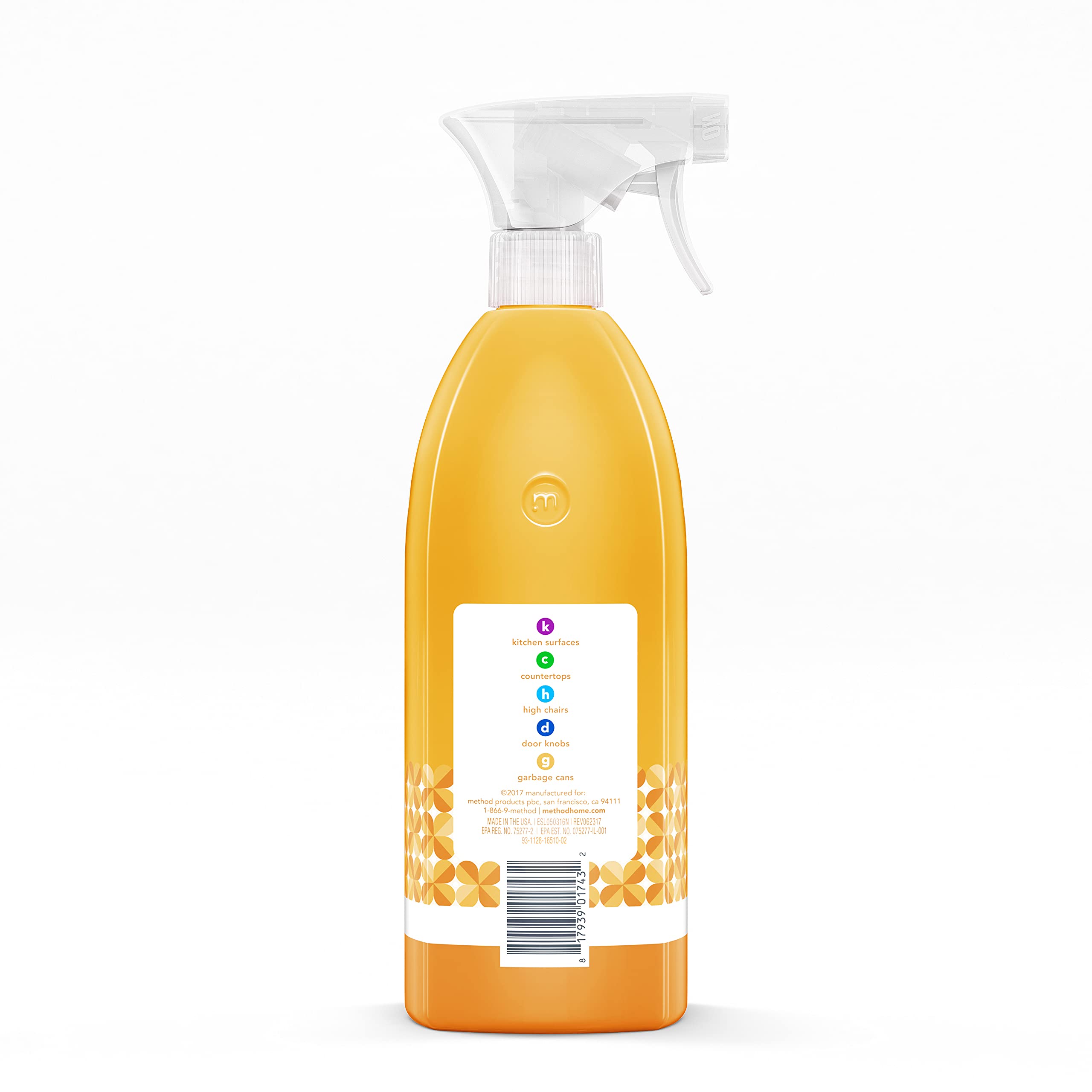 Method spray nozzle in action tackling kitchen grease efficiently