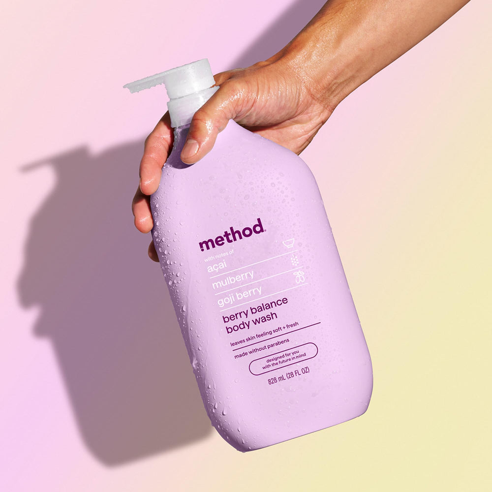 Cruelty-free Method Berry Balance formula supports responsible skincare routines