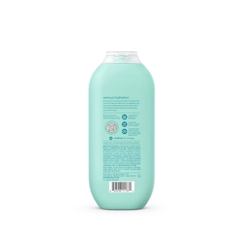Method Coco Twist bottle demonstrates creamy, rich lather for spa-like cleanse