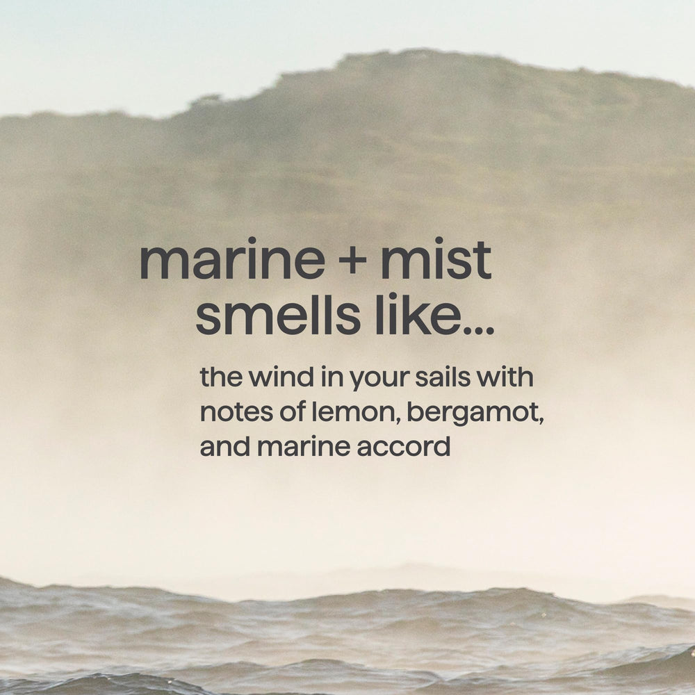 Method Marine Mist fragrance note highlights fresh coastal aroma.