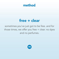 Phosphate-free label on Method packs signaling eco-friendly cleaning
