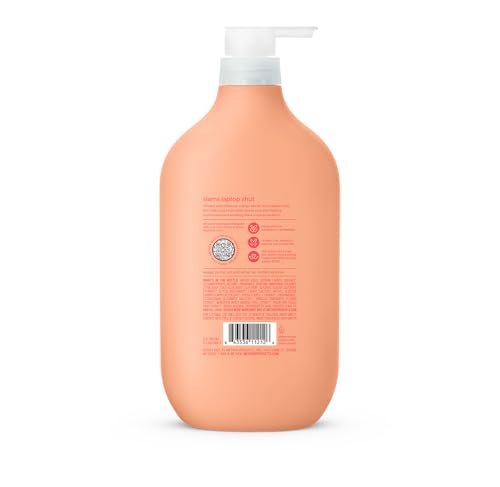 Method Island Mist bottle pour shot highlights creamy lather and gentle cleansing.