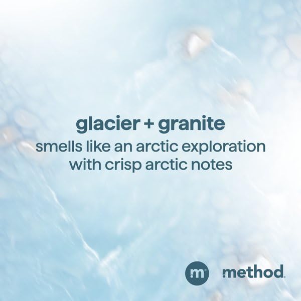 Method Men glacier-granite cap emphasizes easy grip and product accessibility.