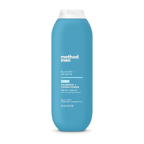 Method Men glacier-granite product-shot presents versatile, daily-use hair care.