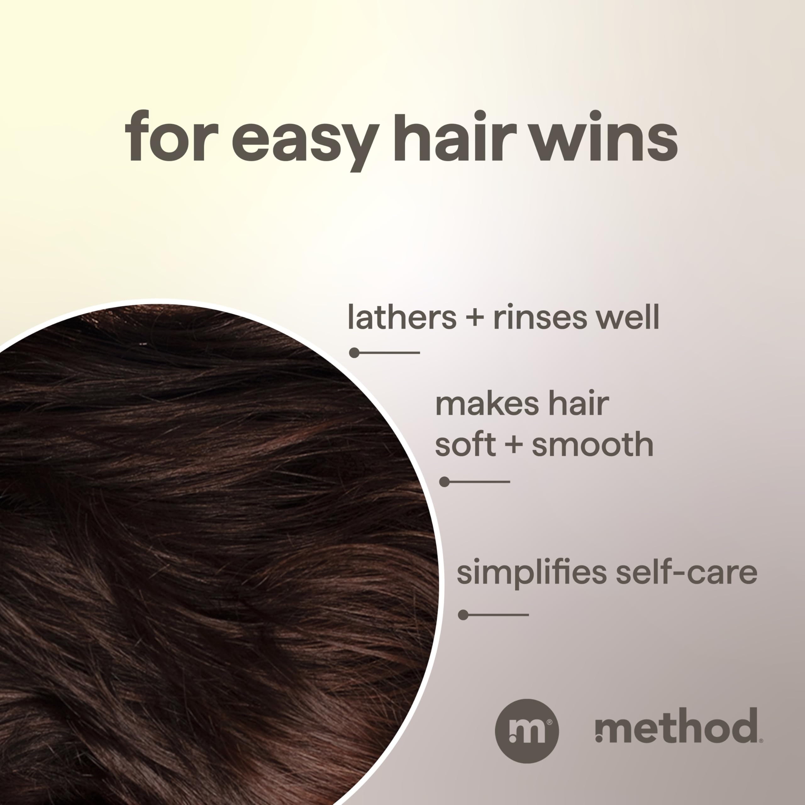 Method Men parabens-free and dyes-free badge for gentle formula