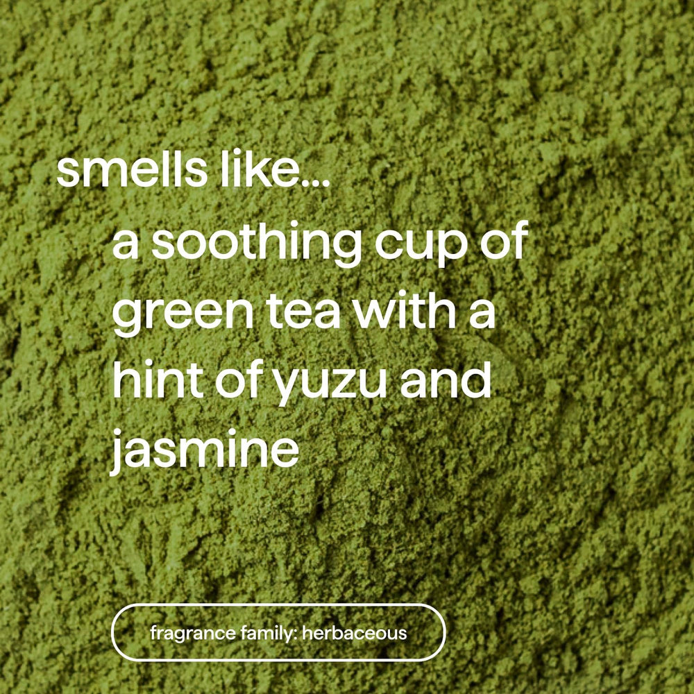Method Mindful Matcha bottle back label showing ingredients.