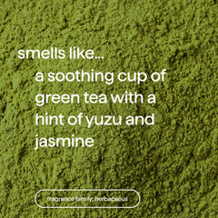 Method Mindful Matcha bottle back label showing ingredients.