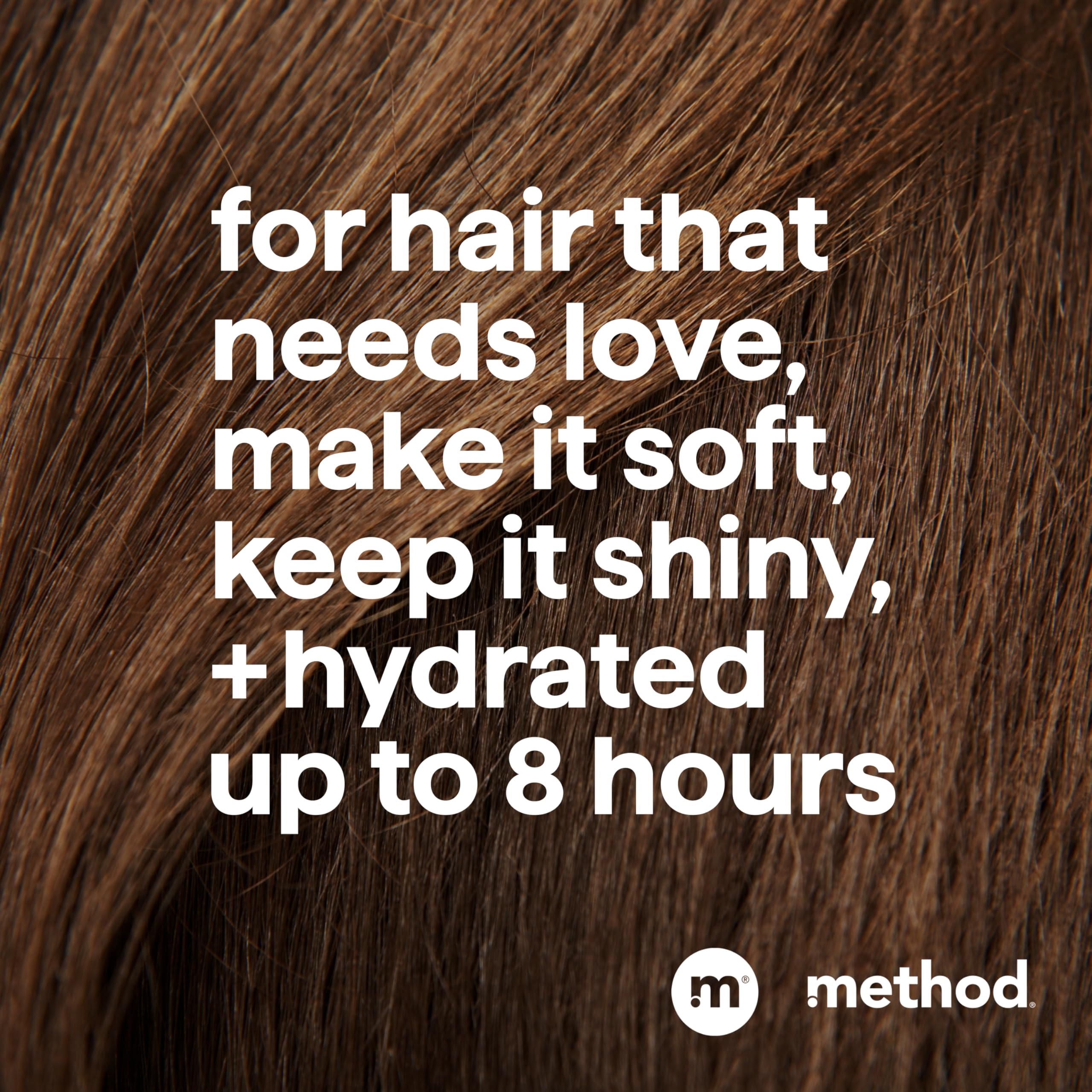 Method Moisturizing Conditioner coconut scent focus for a spa like shower.