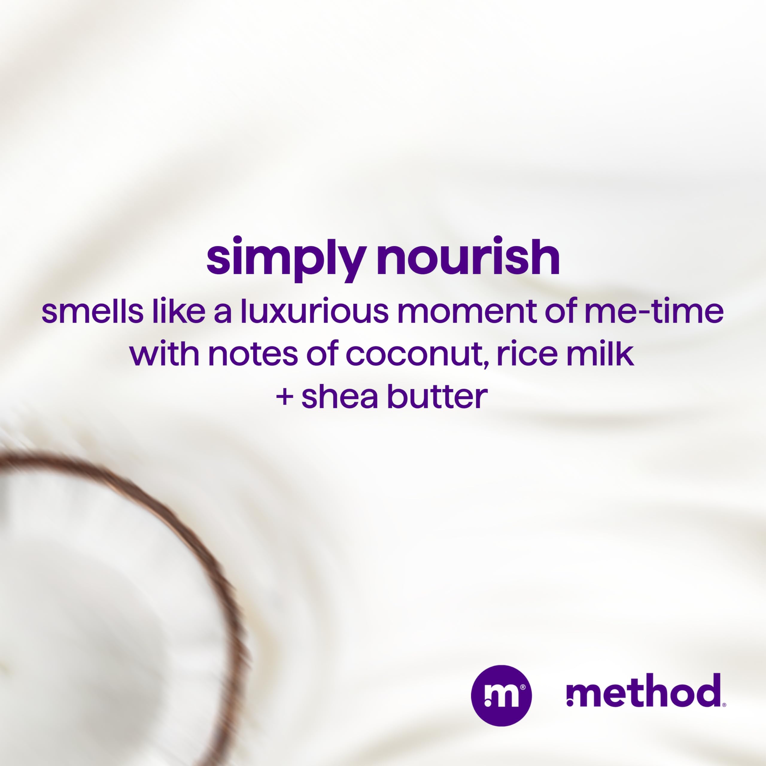 Method Moisturizing Conditioner detangling focus smooths knots for easy combing.