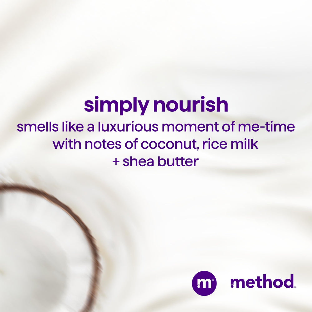 Method Moisturizing Conditioner detangling focus smooths knots for easy combing.