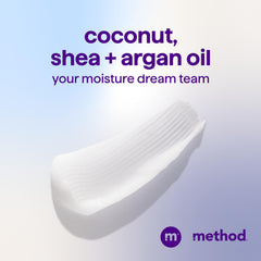 Method Moisturizing Conditioner sulfate free formula gentle on color treated hair.