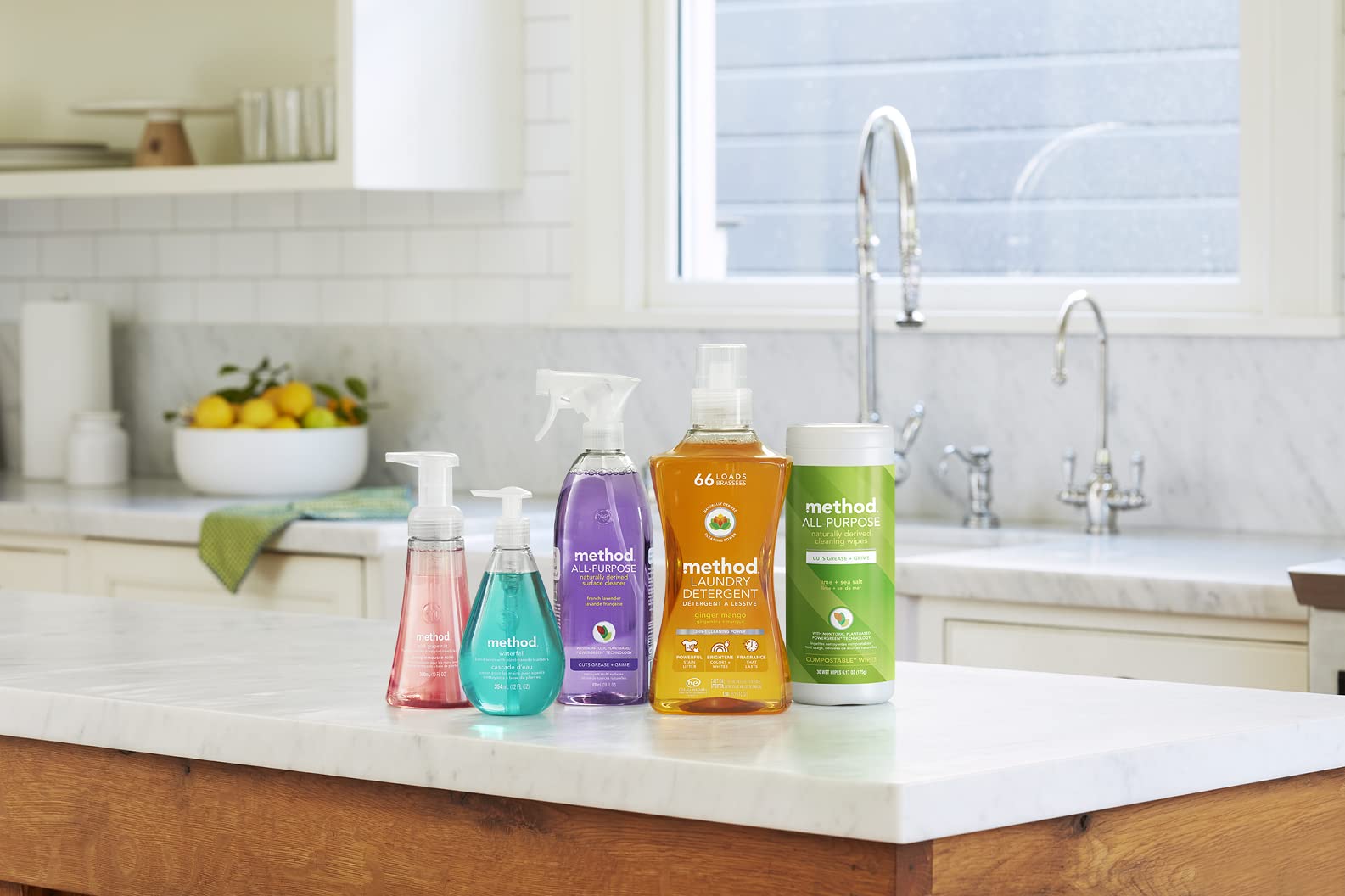 Refill opportunity with clear savings and eco-conscious packaging choices from Method.