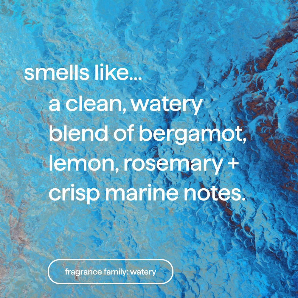 Method Sea Minerals container crafted from 50% PCR plastic.