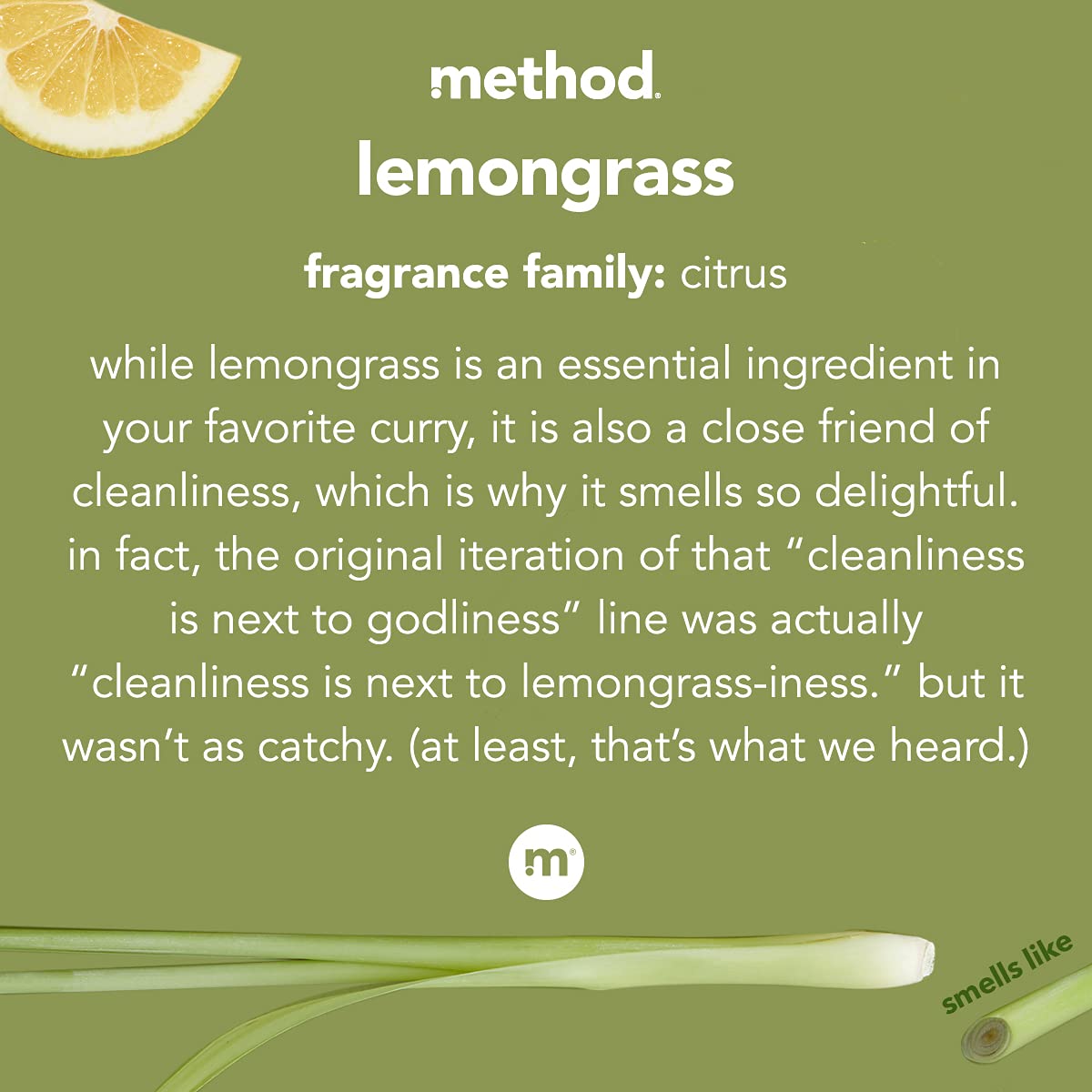 Method stovetop cleaner lemongrass spray demonstrates powerful grease removal on cooktop surfaces